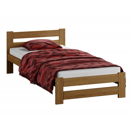 Posteľ Eureka 80x200 masív borovica Jelša