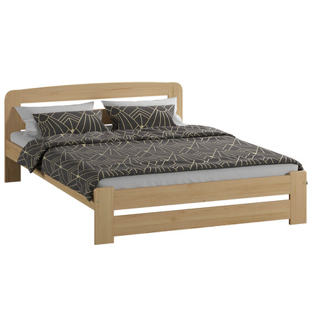 Posteľ LIDIA 120x200cm z masívu borovice Borovica