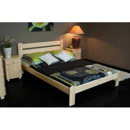 Posteľ ELIZA 140x200cm z masívu borovice Borovica