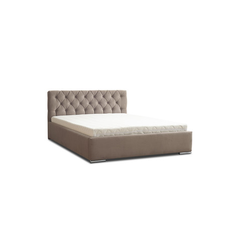 Posteľ RYAN 06+2 STANDARD 1650x200 cm +2 - strieborné nohy Sve...