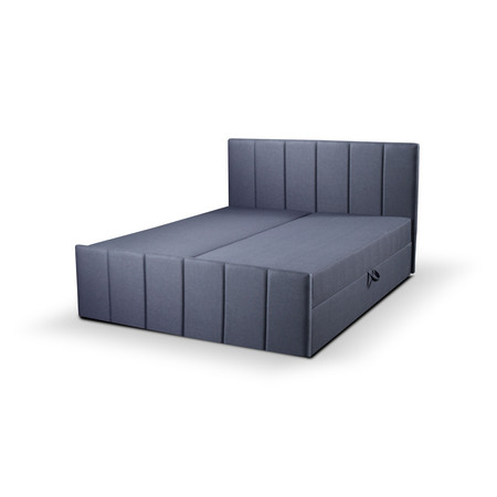 Posteľ EVITA LUX 180x200 cm Tmavosivá