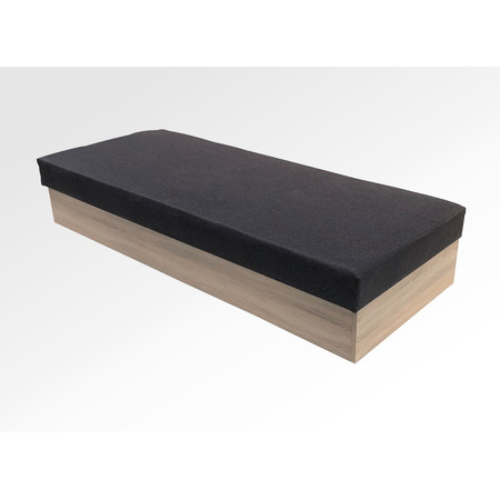 Valenda Gold C80 - 80x200 cm Ružová Pánty vpravo Dub sonoma