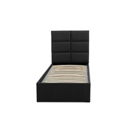 Čalúnená posteľ TORES II bez matraca rozmer 90x200cm Čierna ek...