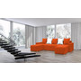 Rozkladacia rohová sedacia súprava FILIP 4 Oranžová