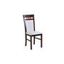 Jedálenská stolička MILANO Biela Tkanina 32