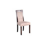 Jedálenská stolička ROMA 5 Tkanina 15B Biela