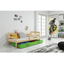Detská posteľ ERYK 200x90 cm Zelená Borovica