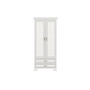 Šatníková skriňa VETICA 99 cm - krémová
