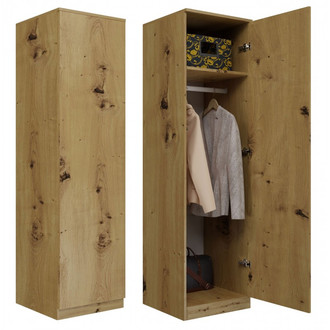 Šatníková skriňa SD-50- dub artisan