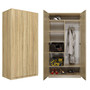 Šatníková skriňa SD-90 - dub sonoma