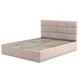 Čalúnená posteľ TORES bez matraca rozmer 160x200 cm Béžová