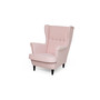 Kreslo Ušiak Zella Ružová