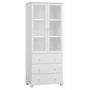 Vitrína RW104 80x42 cm Biela