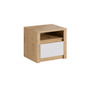 Nočný stolík MALTA SN  Dub artisan/biela