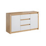Komoda MALTA K2DP Dub artisan/biela