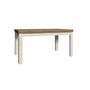 Rozkladací jedálenský stôl Royal ST 160 cm Biela - dub