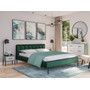 Čalúnená posteľ MILAN rozmer 140x200 cm Zelená