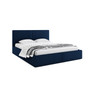 Čalúnená posteľ HILTON 160x200 cm Modrá
