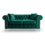 Pohovka Roma Chesterfield II  Zelená