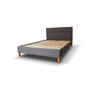 Čalúnená posteľ KAROLINA šedá rozmer 140x200 cm - galéria #1