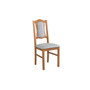 Jedálenská stolička BOSS 6 Biela Tkanina 5 - galéria #2