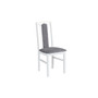 Jedálenská stolička BOSS 7 Biela Tkanina 13B - galéria #1