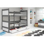 Detská poschodová posteľ RICO 190x80 cm Sivá Biela - galéria #10
