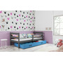 Detská posteľ ERYK 190x80 cm Sivá  Ružová - galéria #3