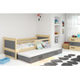 Detská posteľ s výsuvnou posteľou RICO 190x80 cm Zelená Biela - galéria #6