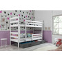 Detská poschodová posteľ ERYK 160x80 cm Sivá Biela - galéria #5