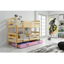 Detská poschodová posteľ ERYK 160x80 cm Ružová Biela - galéria #2