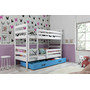 Detská poschodová posteľ ERYK 200x90 cm Sivá Biela - galéria #5