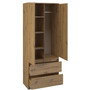 Šatníková skriňa SS-90 dub artisan - galéria #1