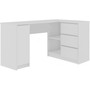 Počítačový stôl B-20 pravý biely - galéria #1