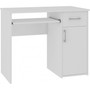 Počítačový stôl PIN biely - galéria #2