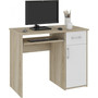 Počítačový stôl PIN sonoma/biely - galéria #1