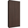 Regál R 80 cm CLP 2 dvierka 8 poličiek wenge - galéria #1