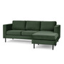 Rohová sedacia súprava TOZZI Zelená - galéria #10