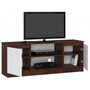 Komoda RTV K140 2D 1PCLP-wenge / biela - galéria #1