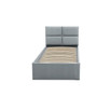 Čalúnená posteľ MONOS bez matraca rozmer 90x200 cm Béžová - galéria #3