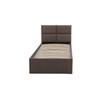 Čalúnená posteľ MONOS bez matraca rozmer 90x200 cm Béžová - galéria #1
