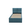 Čalúnená posteľ MONOS bez matraca rozmer 90x200 cm Béžová - galéria #2