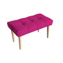 Lavica ŠKANDINAVSKÁ 60x40 cm Ružová