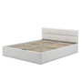Čalúnená posteľ MONOS II bez matraca rozmer 180x200 cm Biela eko-koža