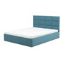 Čalúnená posteľ TORES s penovým matracom rozmer 140x200 cm Béžová - galéria #2