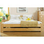 Posteľ MILA 120x200cm z masívu borovice Borovica