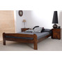 Posteľ ANIA 120x200cm z masívu borovice Orech