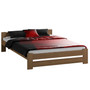 Vyvýšená masívna posteľ Euro 180x200 cm vrátane roštu Jelša - galéria #3
