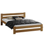Posteľ Eureka 160x200 masív borovica Dub