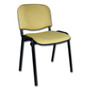 Konferenčná stolička ISO eko-koža Tmavo sivá D23 EKO - galéria #8